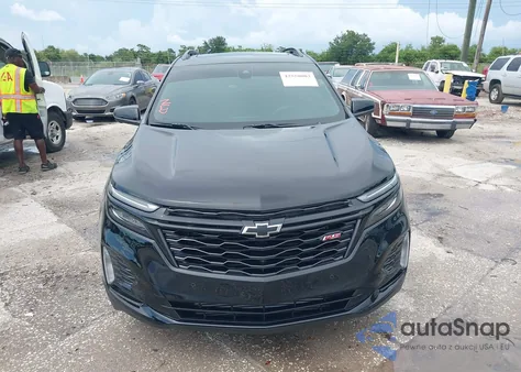 2024 Chevrolet Equinox Fwd Rs из США, поврежденный, VIN 3GNAXMEG8RL208566